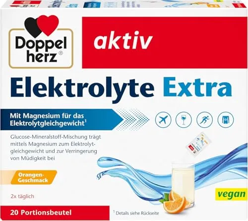 Doppelherz Elektrolyte Extra Direct Säckchen zur Erhaltung des Elektrolytgleichgewichts 20 St.