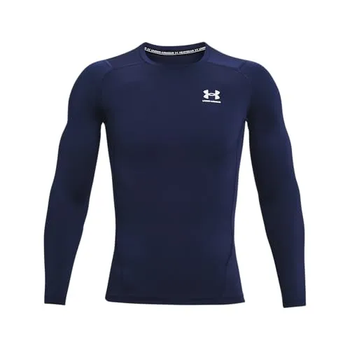 Under Armour Hg T-Shirt Langarm Herren - Herren-Shirts, ideal für Running mit kompressiver Passform für optimale Unterstützung und Bewegungsfreiheit.