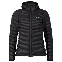 VAUDE Women's Batura Hooded Insulation Jacket - Daunenjacke aus 100% recyceltem Material, wasserabweisend und leicht verpackbar - ideal für Bergsport und Alpinisten!