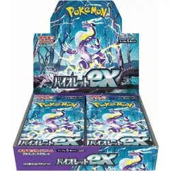 Pokémon Sv1V - Violet Ex Display - Japanisch - Erleben Sie die Faszination des Pokémon TCG mit diesem einzigartigen Display. Ideal für Sammler und Spieler, bietet es spannende Karten und strategische Möglichkeiten.
