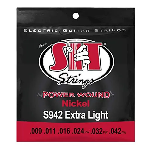 SIT S942 Power Wound Extra Light E-Gitarrensaiten