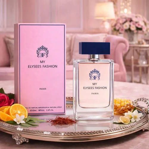 Eau de Parfum My Elysee Fashion - Fruchtig Blumig Orientalisch - Entdecken Sie den Damenduft My Elysee Fashion in 100 ml. Dieses Eau de Parfum vereint fruchtige, blumige und orientalische Noten für einen einzigartigen Duft, der lange hält und begeistert.