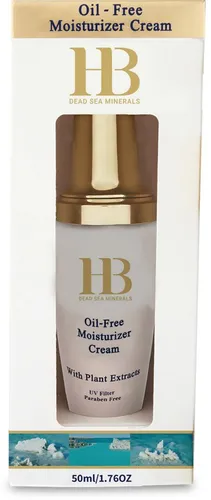 H.B. Dead Sea Minerals Feuchtigkeitscreme Health&Beauty Ölfreie Feuchtigkeitscreme mit Mineralien 50ml
