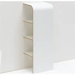 Tojo Schuh Regal Single-Product in weiß von Tojo