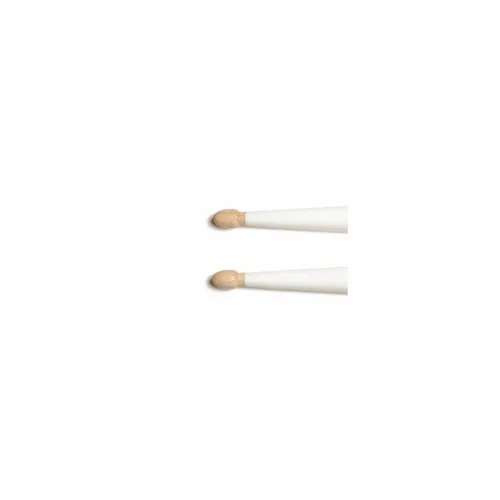 ROHEMA White 5A Classic Hickory Sticks weiß lackiert
