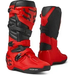 FOX Comp Motocross Stiefel, rot, Größe 46 für Männer von Fox
