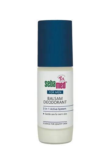 Sebamed For Men Balsam Deodorant Roll-On - Hochwirksames Deodorant für Männer, bietet langanhaltenden Schutz und pflegt die Haut zugleich.