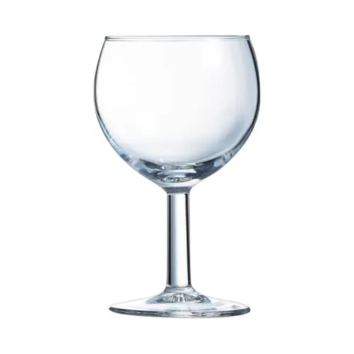 Arcoroc Stielglas, 19 cl, Ballon, 24 Gläser