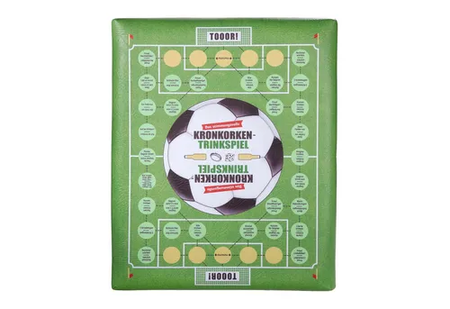 Cult at Home Hocker KRONKORKENSPIEL - Bierkasten Aufsatz - Sitzhocker - Praktische Sitzauflage für Bierkästen, ideal für Grillpartys und Fußballabende, das perfekte Geschenk für Männer.