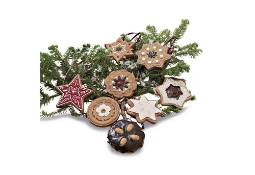 Mirabeau Christbaumschmuck Anhänger 8er Set Cibla bunt, Weihnachtsanhänger