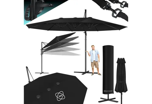 KESSER Doppelsonnenschirm 4,6m x 2,7m von Kesser