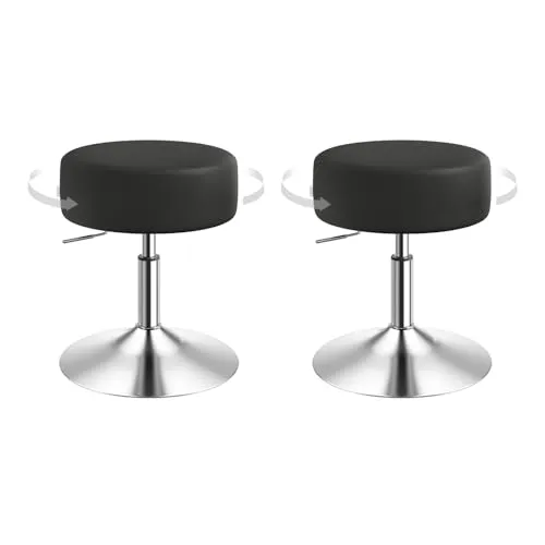 Hocker & Barhocker Schwarz von WOLTU