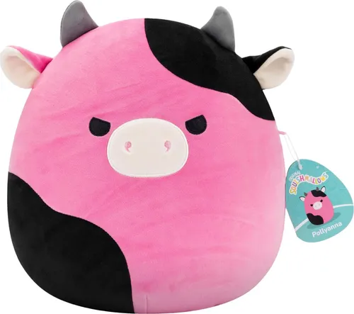 Squishmallows Plüschfigur Pollyanna the Black and Pink Cow 30 cm