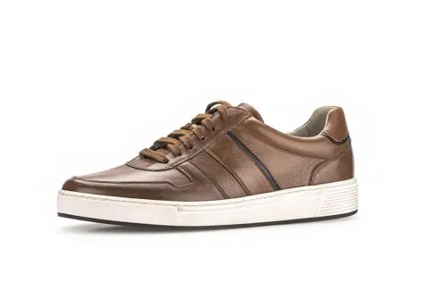 Pius Gabor Herren Sneaker Low - Komfortable Schnürschuhe aus zertifiziertem Leder - Wanderschuhe mit Wechselfußbett und flacher TR-Sohle für optimalen Komfort bei Freizeitaktivitäten. Ideal für aktive Männer, die Stil und Bequemlichkeit schätzen.