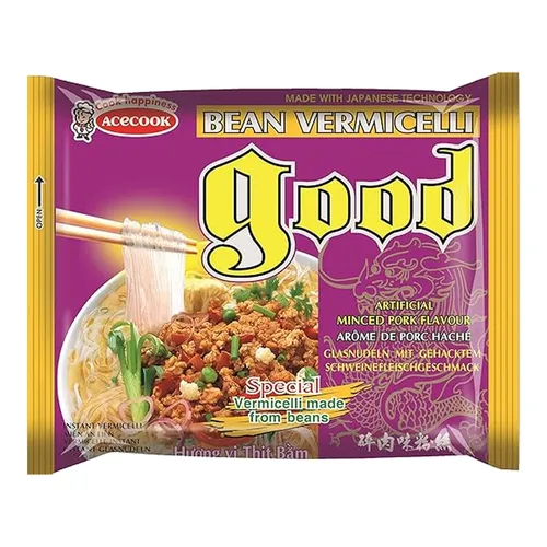 Acecook Instant-Bohnenvermicelli, Geschmack: Gehacktes Schweinefleisch (Miến Bò Băm) 57 g