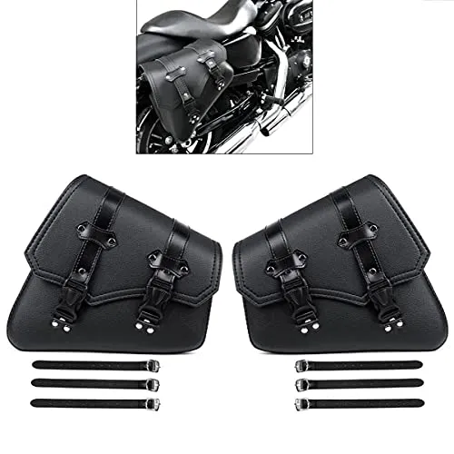 Set 2X Satteltasche für Hyosung GV 300 S Aquila / 650/i SB4P schwarz