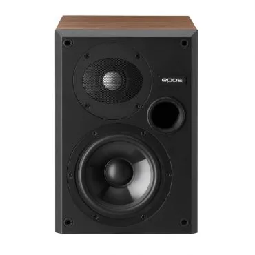EPOS ES-7N Regal-Lautsprecher – Walnuss, 2 Stück
