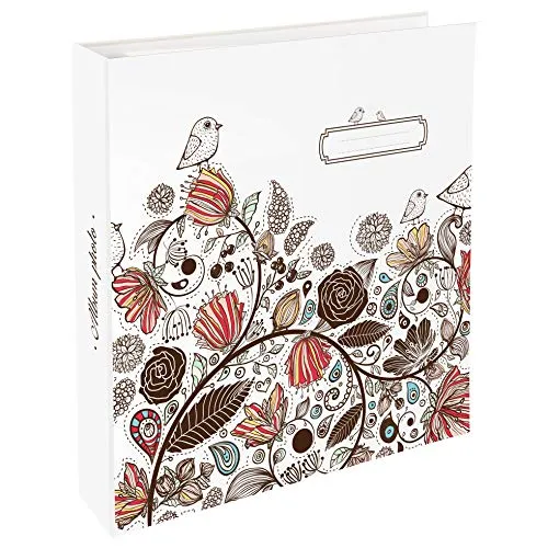 WEB2O Fotoalbum, großes Format – 500 Fotos – 10 x 15 cm – Kollektion Vogel