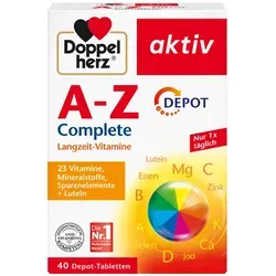DOPPELHERZ A-Z Depot Tabletten 40 St von Doppelherz