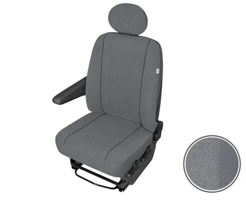 FORD TRANSIT Einzehlsitzbezug Sitzbezug Sitzschoner Set in grau