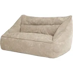 icon Sitzsack Sofa Chenille Cecilia XXL, Beige
