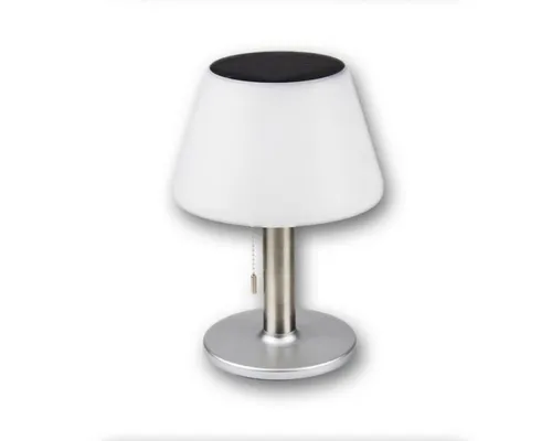 LED Solar Tischleuchte - 3 Helligkeitsstufen für Außen - Lampen - Dekorative Solar Tischlampe mit 3 Helligkeitsstufen, ideal für Garten, Balkon und Camping, benötigt keine Stromquelle und sorgt für warmweißes Licht.