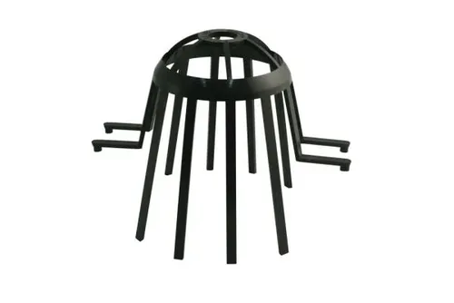 Marley Laubfangkorb NW 105/75 mm, schwarz Laubschutz
