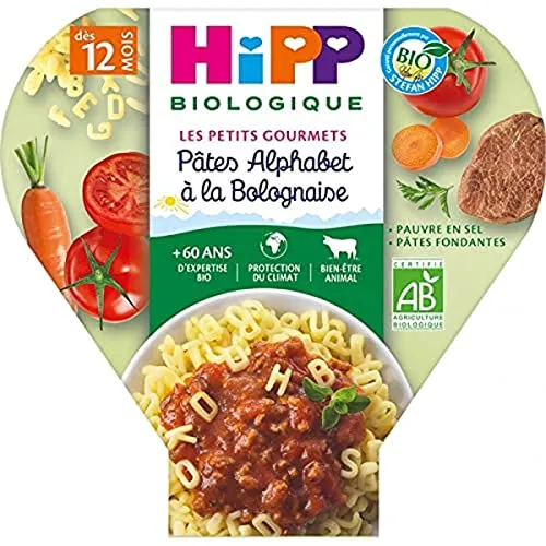 Hipp Pâtes Alphabet à la Bolognaise 250g von HIPP Biologique