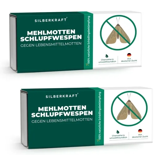 SILBERKRAFT Mehlmottenschlupfwespen
