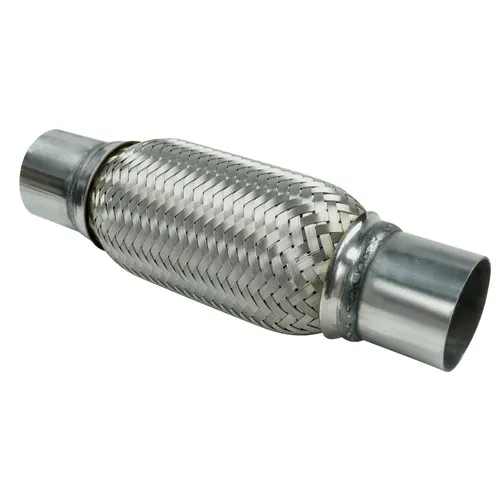 Ø 45mm Edelstahl Flexrohr mit Interlock Abgasanlage Auspuff Vorderrohr 150/230mm