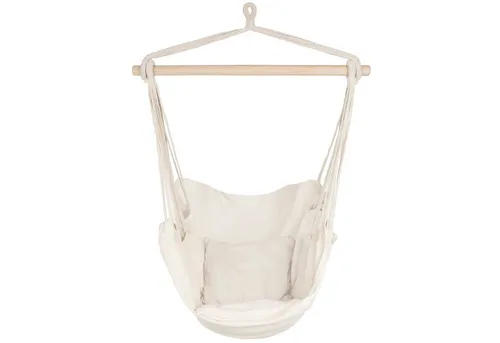 ib style Hängematte Kalea Hängesessel Cappuccino in weiß von ib style