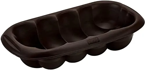 Lurch FlexiForm Hefezopf-Backform 30x16cm - Obstkuchen- & Tortenbodenformen, aus 100% BPA-freiem Premium-Platin-Silikon für maximale Antihaftwirkung und einfache Reinigung.