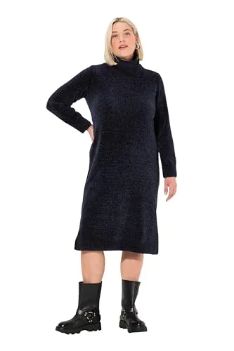 Ulla Popken Damen Chenille Kleid von Ulla Popken