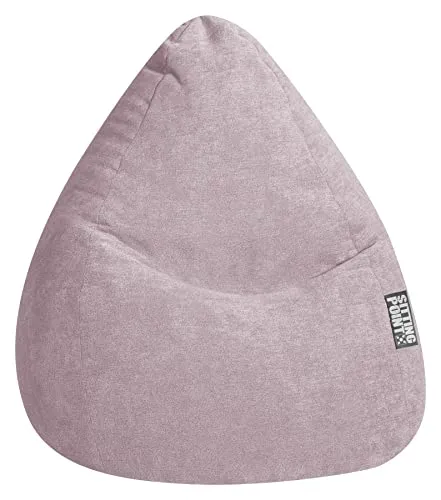 Sitting Point Sitzsack Alfa XXL Altrosa - Sitzsäcke & aufblasbare Sessel – Bequemer XXL Sitzsack in Altrosa für höchsten Komfort und stylisches Wohnen.
