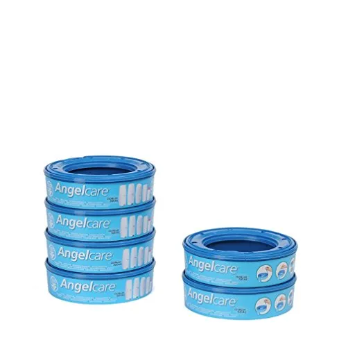 Foppapedretti Angelcare, Nachfüllkassette für Windeleimer Maialino 6 Einheiten