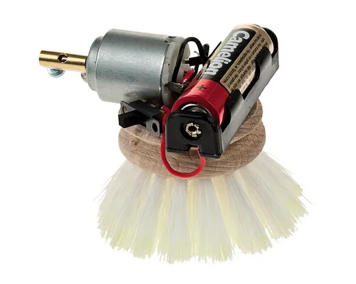 matches21 HOME & HOBBY Laufbürste Wirbelwind Stromkreis Bausatz Holzbaukasten