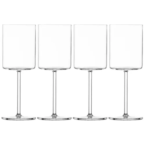 SCHOTT ZWIESEL Rotweinglas Modo (4er-Set) - Elegante Rotweingläser aus spülmaschinenfestem Tritan-Kristall, ideal für jeden Anlass. Zeitloses Design, Made in Germany, robust und perfekt für Rotweinliebhaber.