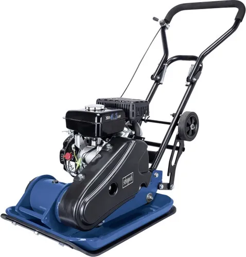 Scheppach HP1300S Benzin Rüttelplatte mit Fahrvorrichtung