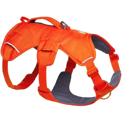 Ruffwear Web Master Hundegeschirr - Weiteres Autozubehör, vielseitiges Y-Front-Hundegeschirr mit Griff, ideal für sicheres Manövrieren und Unterstützung bei Outdoor-Aktivitäten, verstellbar und fluchtsicher.
