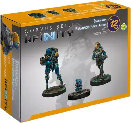 Starmada Expansion Pack Alpha Box - Spielfiguren-Set mit neuen Charakteren und erweiterten Spielmöglichkeiten für noch mehr Abenteuer und Strategie im Starmada-Universum.