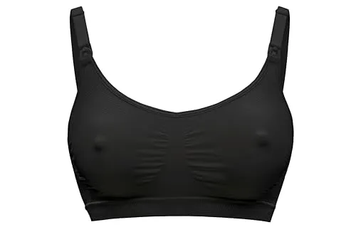 Medela Keep Cool Nahtloser Schwangerschafts- und Still-BH ohne Bügel – 2 eingewebte atmungsaktive Zonen – Soft-Touch-Stoff für angenehmen Halt