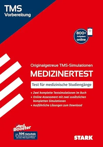 STARK Testsimulationen TMS 2025 in rot von STARK Stark Verlag GmbH