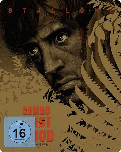 Rambo - First Blood - 40th Anniversary Steelbook Edition (4K Ultra HD+Blu-ray) - Filme, beeindruckende 4K Ultra HD-Qualität und limitierte Steelbook-Edition für Sammler und Fans.