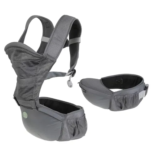 Dreambaby Elevate 5 in 1 Multifunktions-Babytrage, Grau