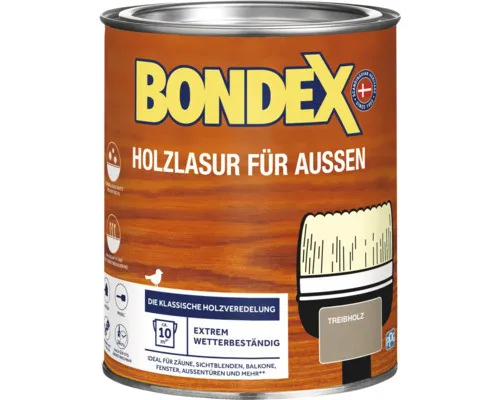Bondex Holzlasur 0,75 L treibholz