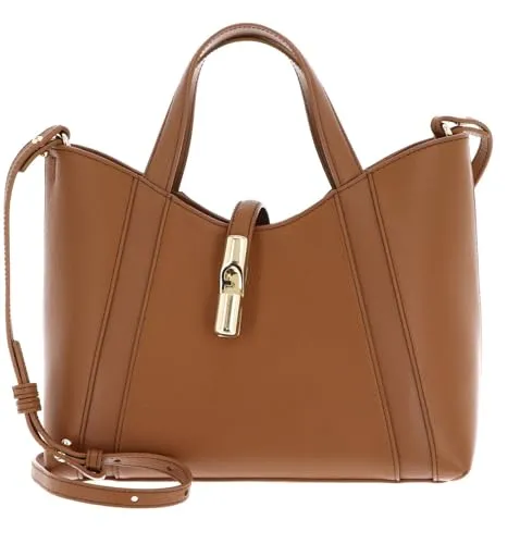Furla Goccia Shopper Tasche S Leder 28 cm - Braun - Handtaschen mit elegantem Design, aus hochwertigem Leder gefertigt und ideal für den täglichen Gebrauch.