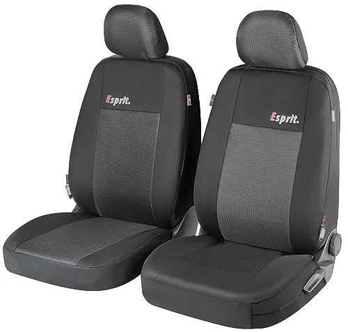 WALSER Sitzschonbezug für VW, MERCEDES-BENZ, AUDI 11848 - Autositzbezüge aus hochwertigem Polyester, schwarz und mit Motiv, idealer Schutz für Ihre Autositze und passend für verschiedene PKW-Modelle.