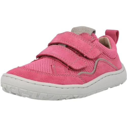 Froddo Kid's Barefoot Base - Barfußschuhe 25 | EU 25 fuxia - Sneaker für Kinder mit zwei Klettverschlüssen, die für optimalen Komfort und Bewegungsfreiheit sorgen - perfekt für den Alltag!