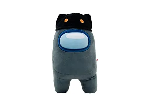 YuMe Among Us Bean Shaped Plushies, Black, 10910_10918