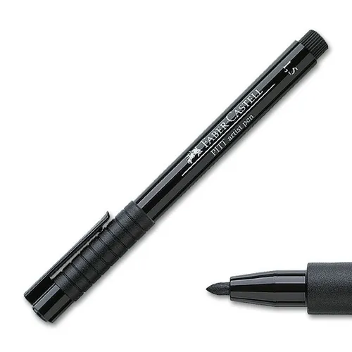 Artist Pen 1,5 in schwarz von Faber-Castell